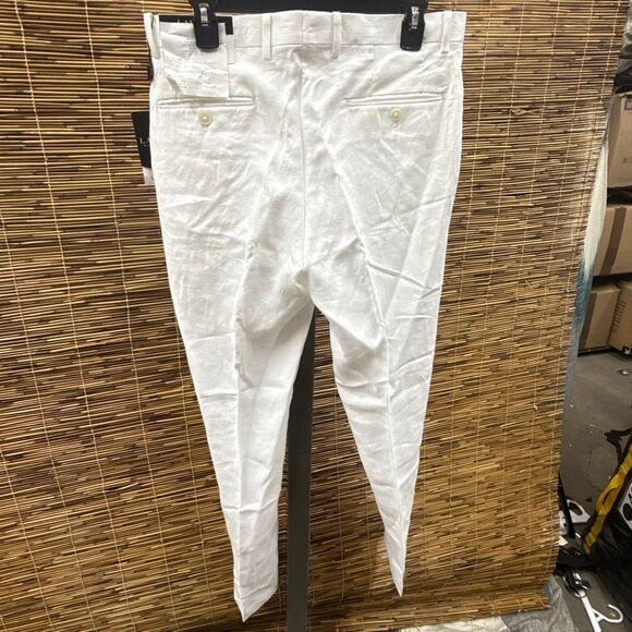 Lauren Ralph Lauren Mens Linen Flat Front Dress Pants Size 32W X32L - Picture 3 of 3